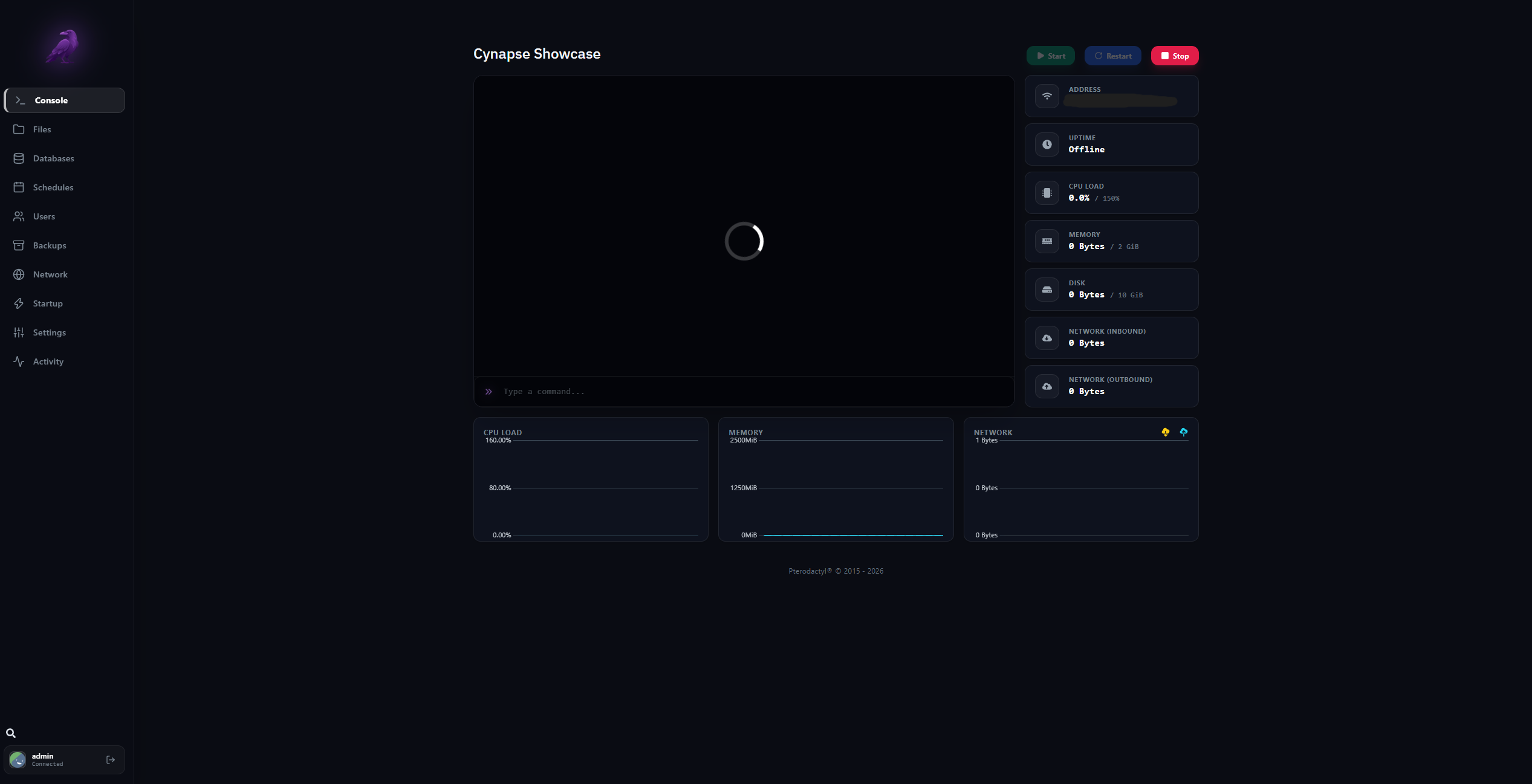 Cynapse Customer Panel Preview